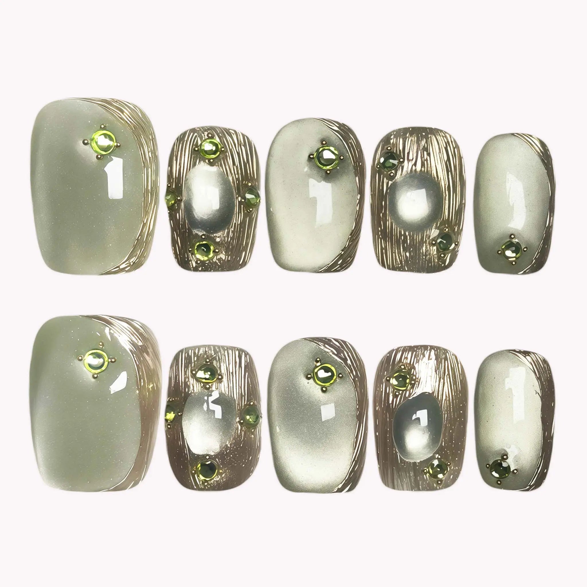 Premium Press On Nails 46A6FB - Image 1