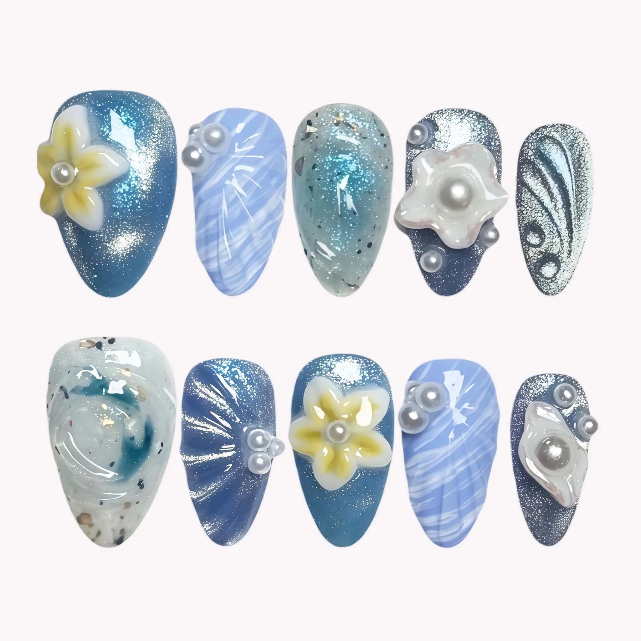 Premium Press On Nails 6BCDD1 - Image 1