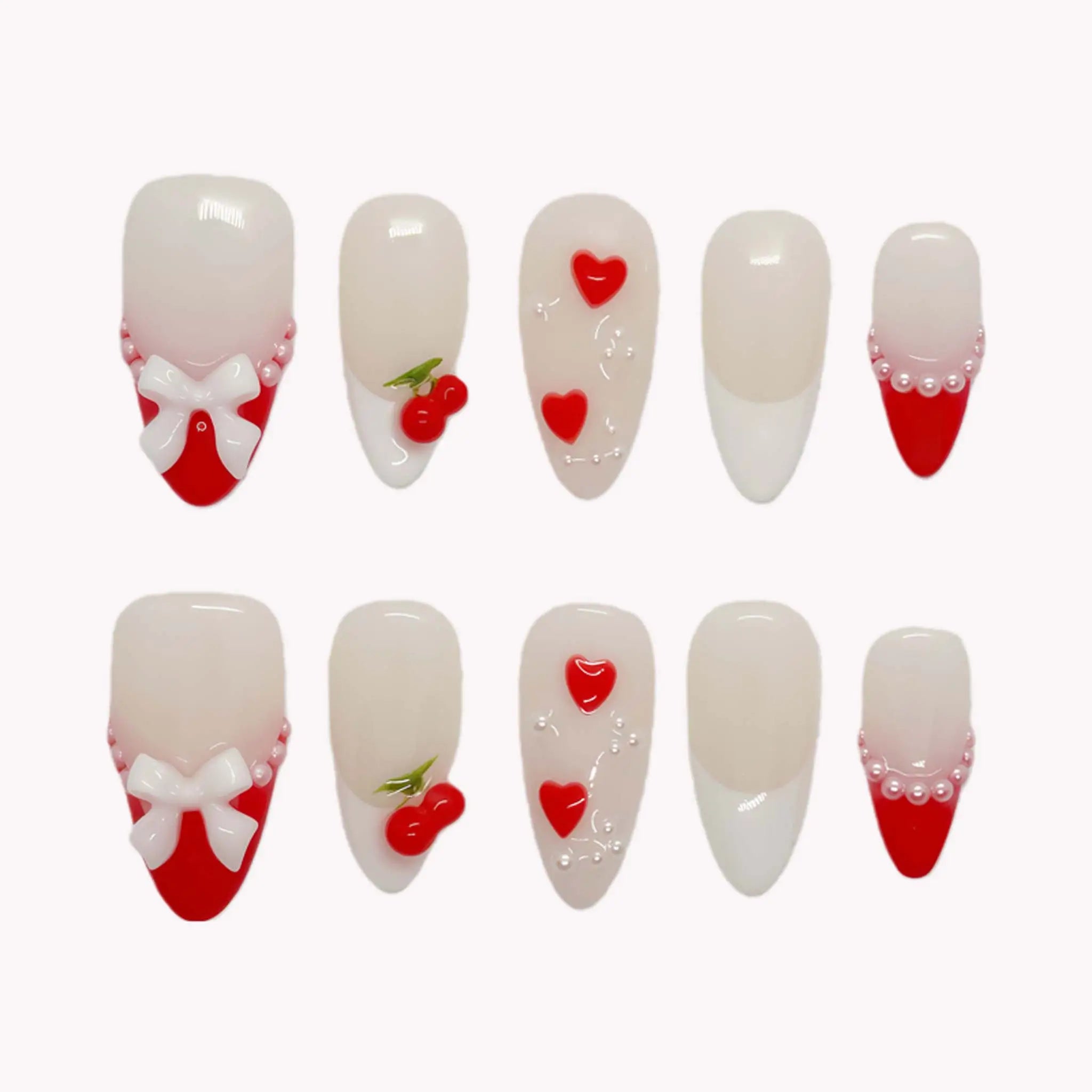 Cherub’s Cherry Bow - Image 1