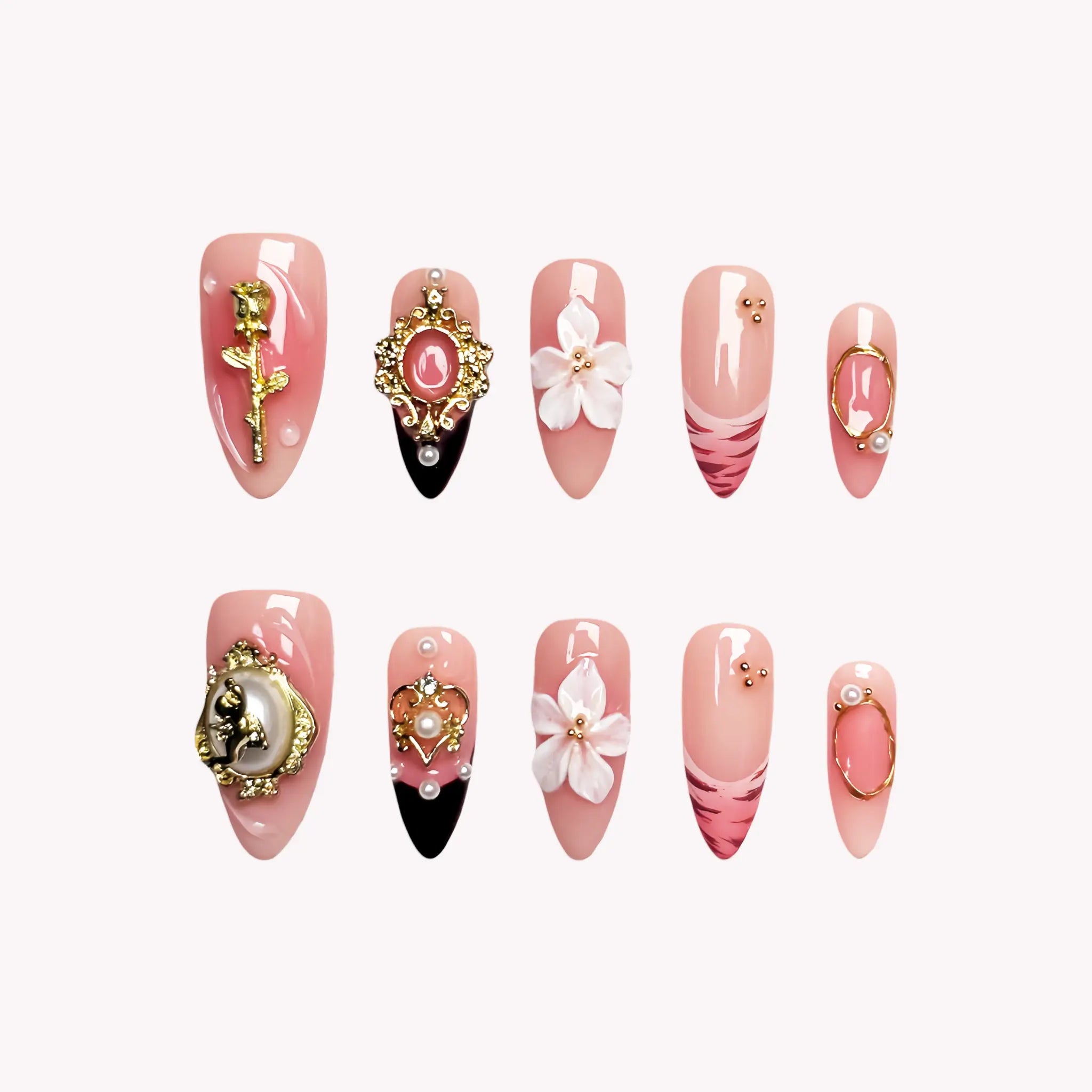 Rosaline’s Gilded Cameo - Image 1