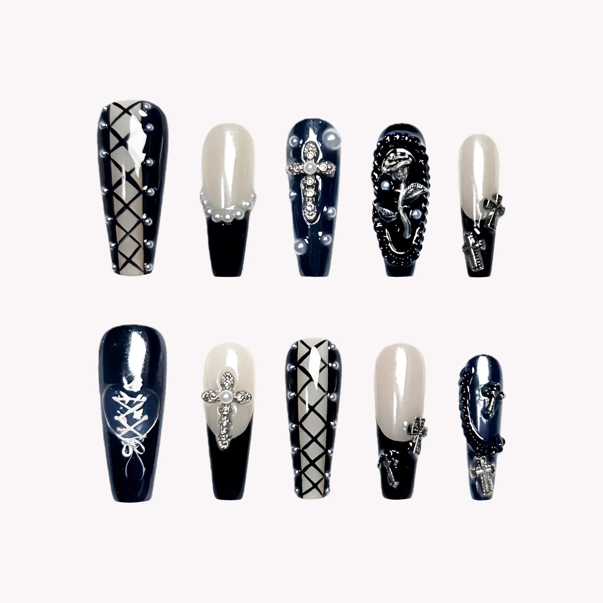 Midnight Rosary Lace - Image 1