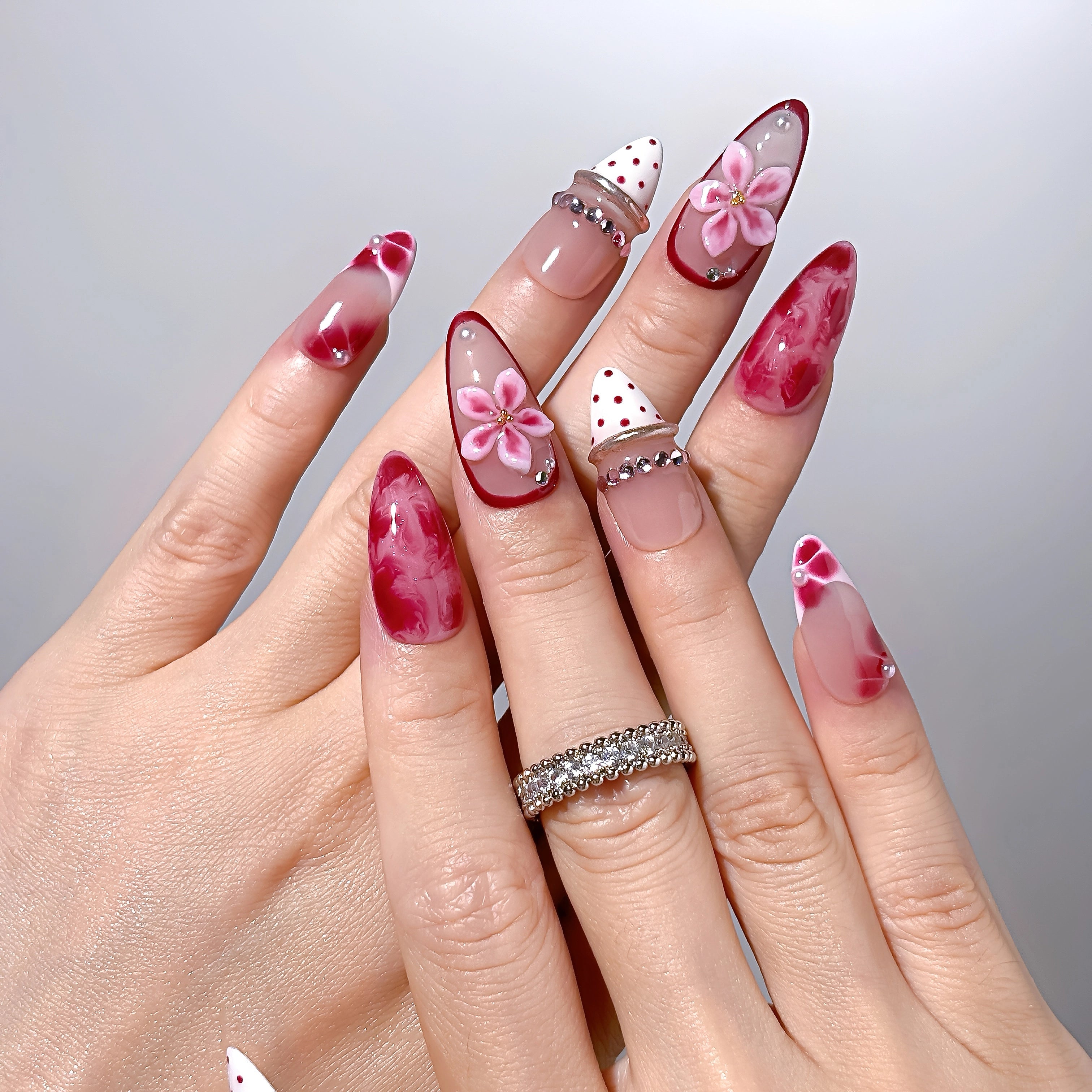 Ruby Petal Reverie