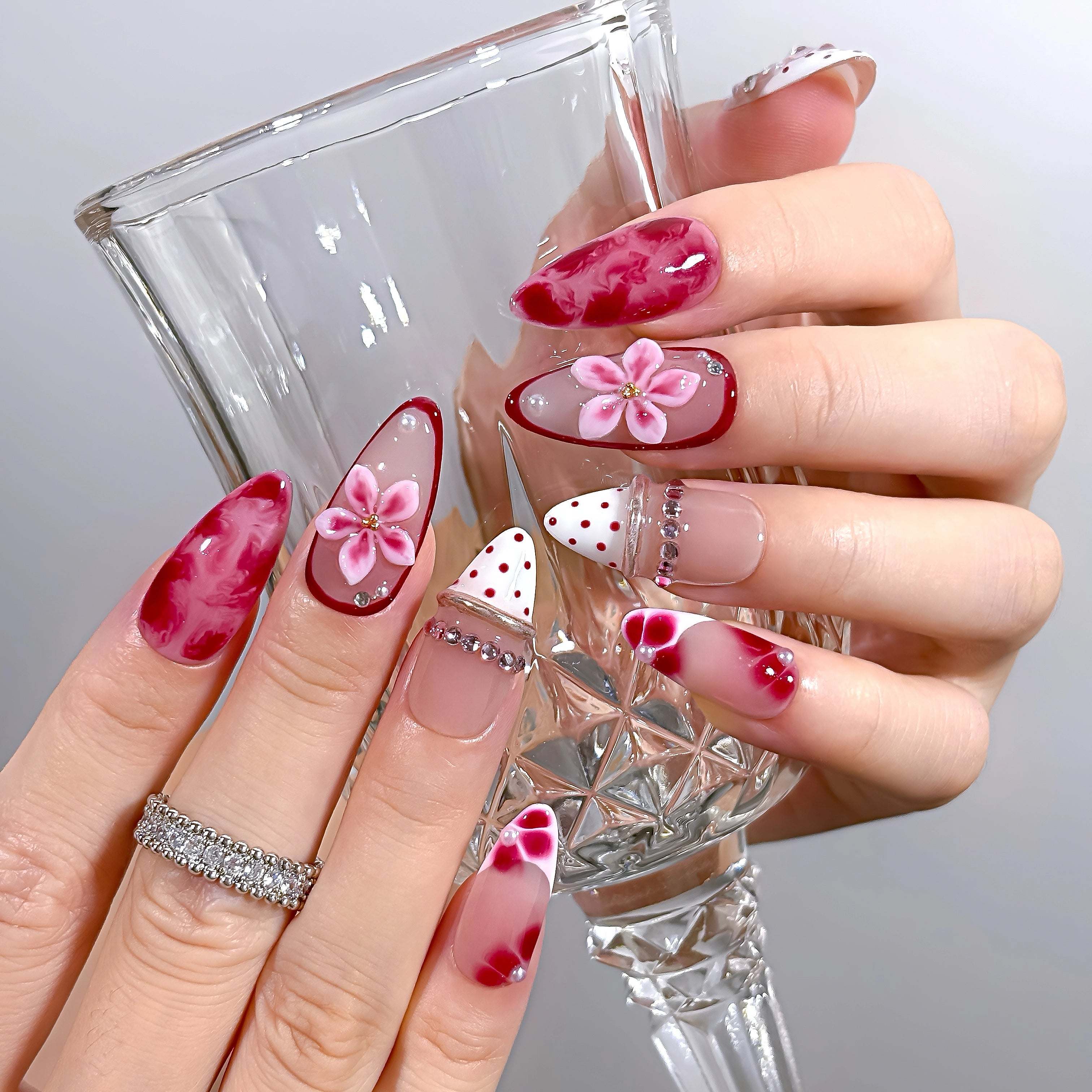 Ruby Petal Reverie