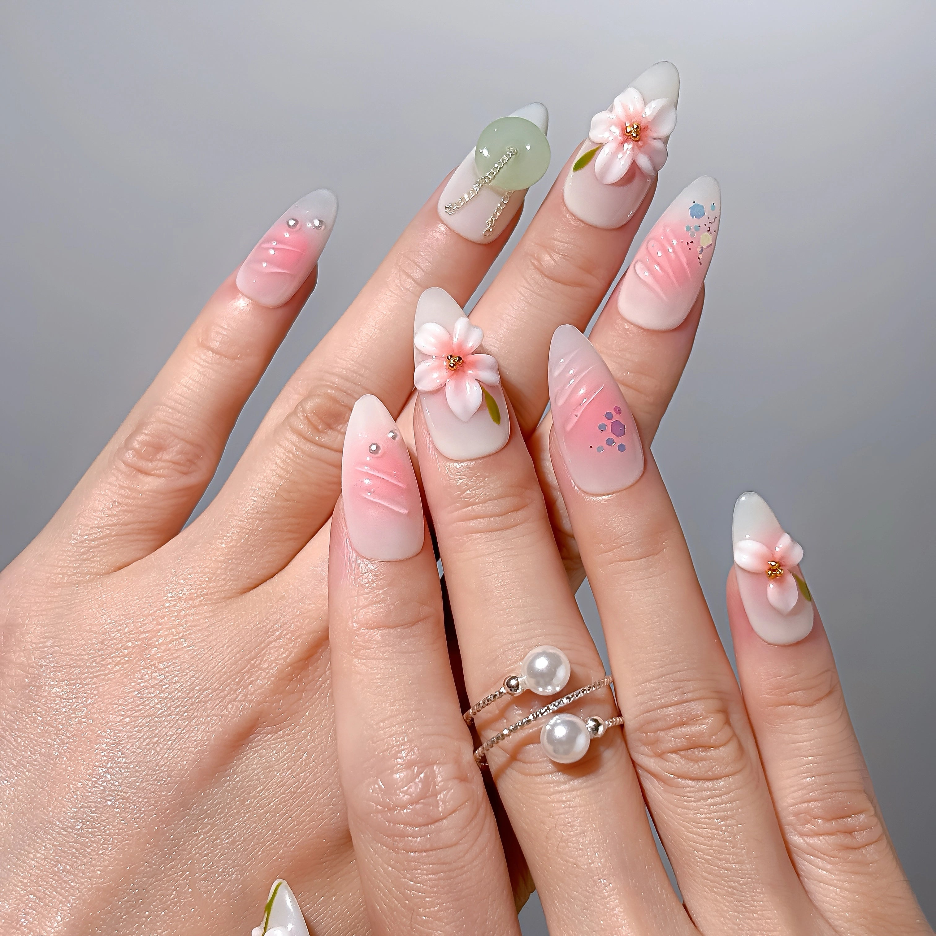 Jade Blossom Veil