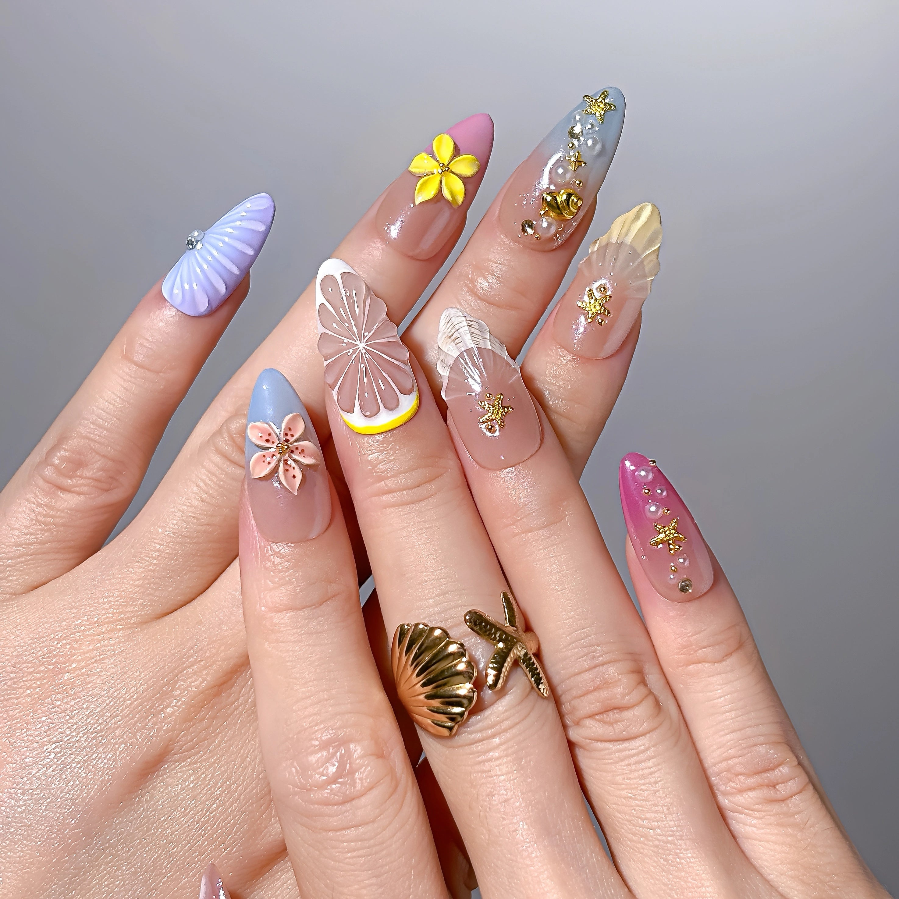 Seashell Garden Reverie