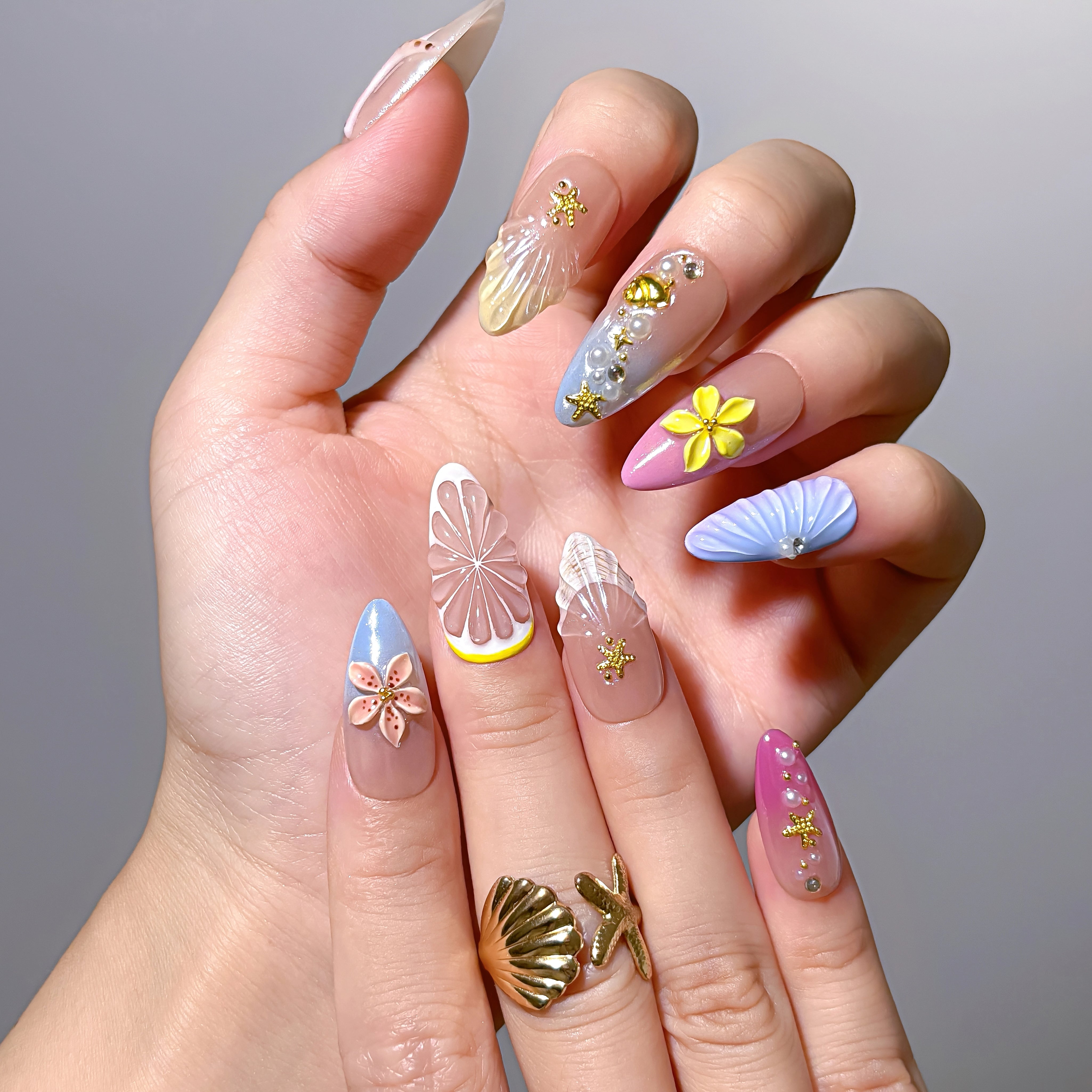 Seashell Garden Reverie