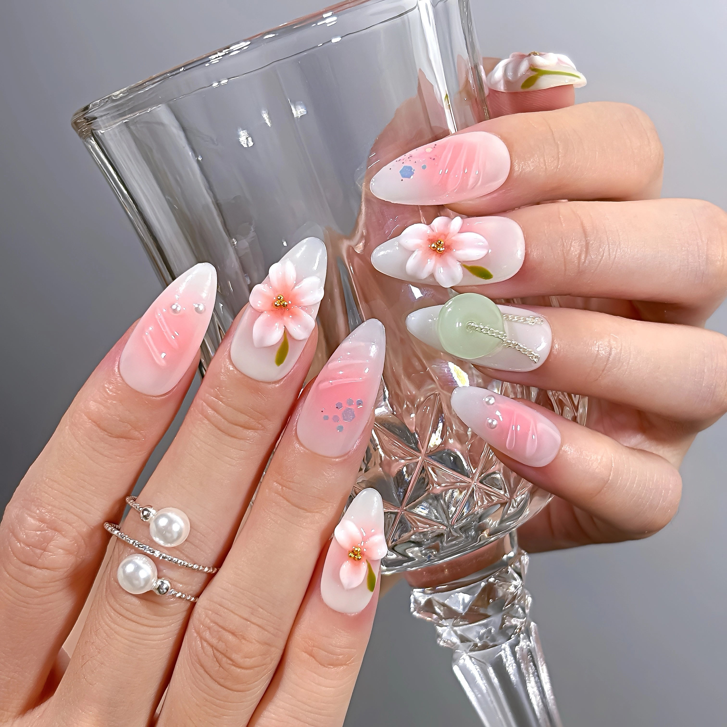 Jade Blossom Veil