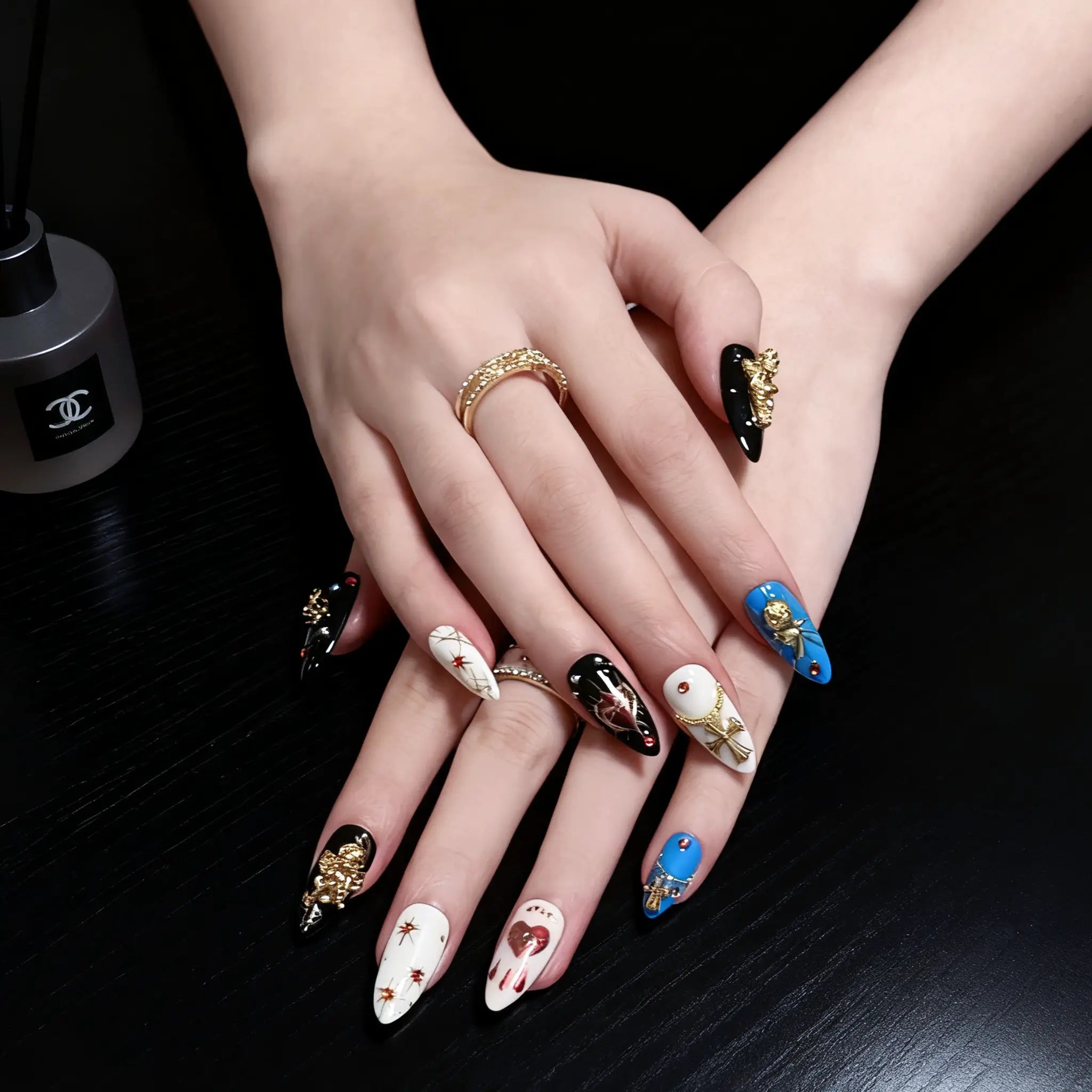 Cherubim's Gilded Vow - Image 3