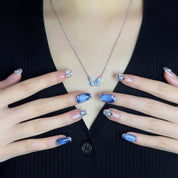 Sapphire Butterfly Nocturne - Image 3