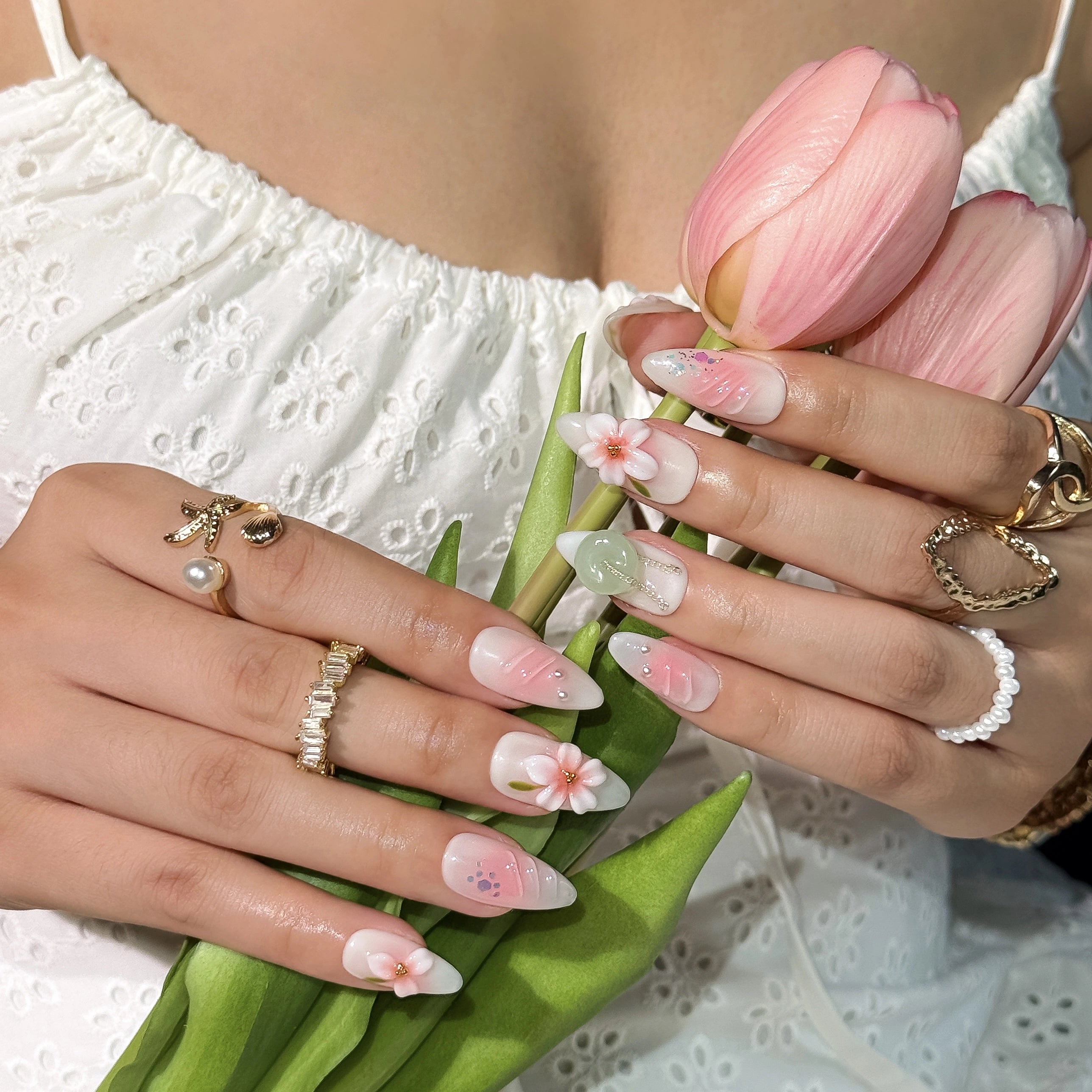 Jade Blossom Veil