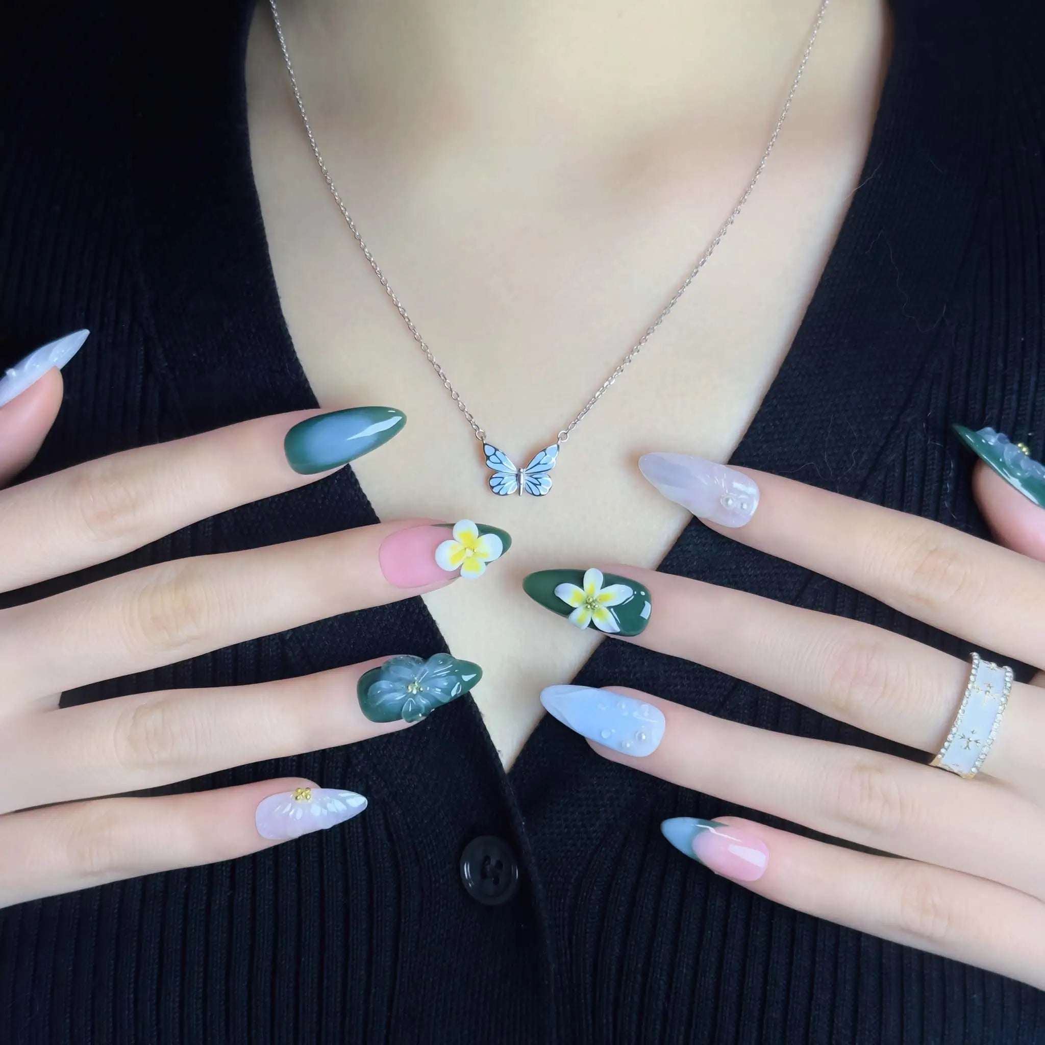 Jade Plumeria Reverie - Image 2