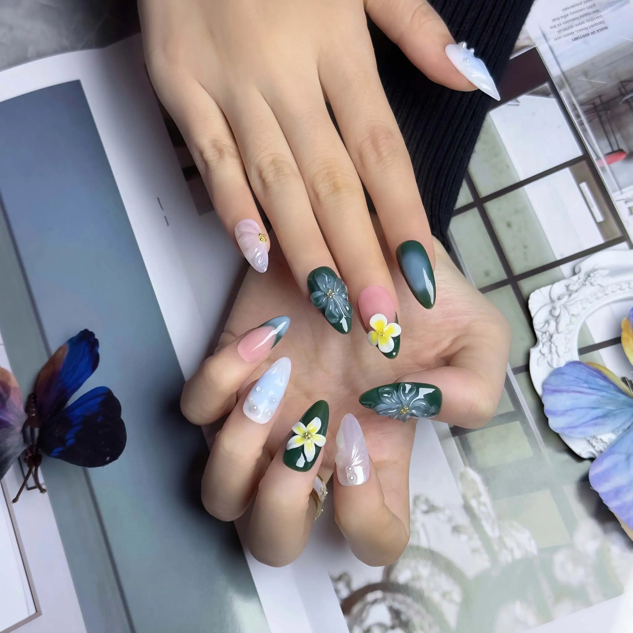 Jade Plumeria Reverie - Image 5