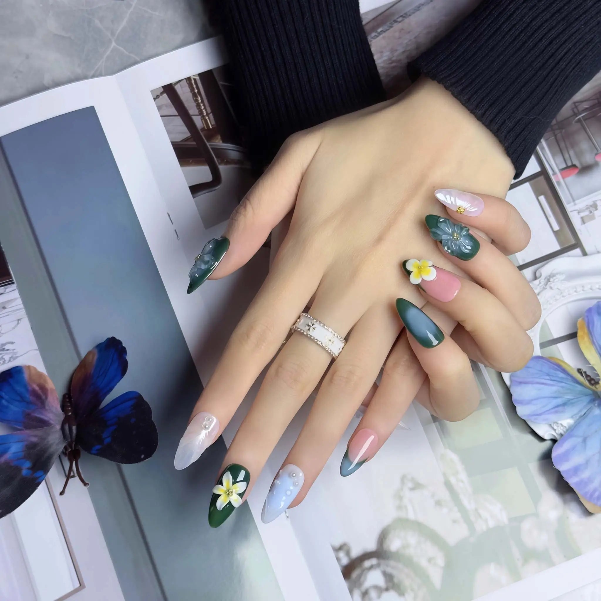 Jade Plumeria Reverie - Image 6