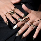 Olive Gilded Mirage