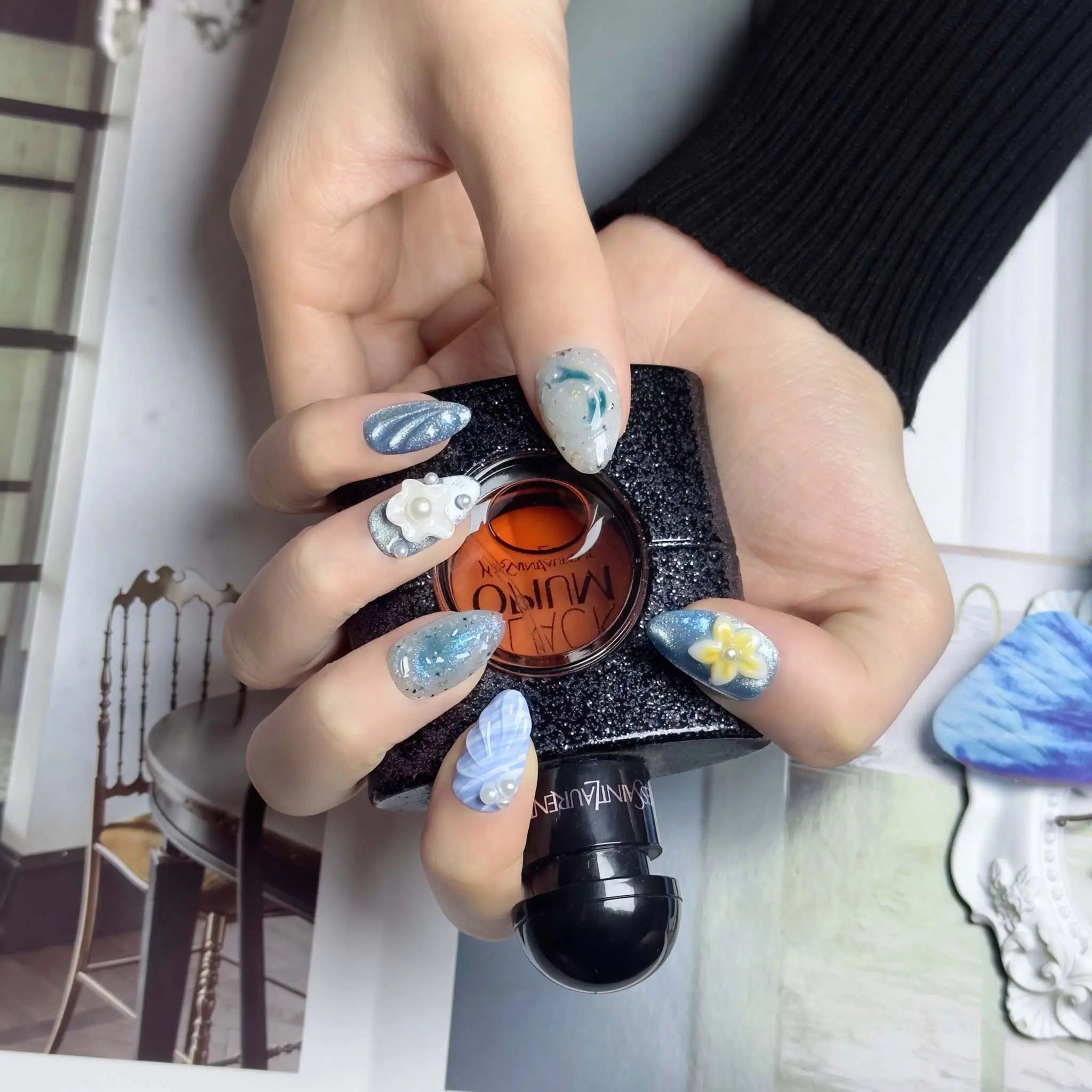 Premium Press On Nails 6BCDD1 - Image 3