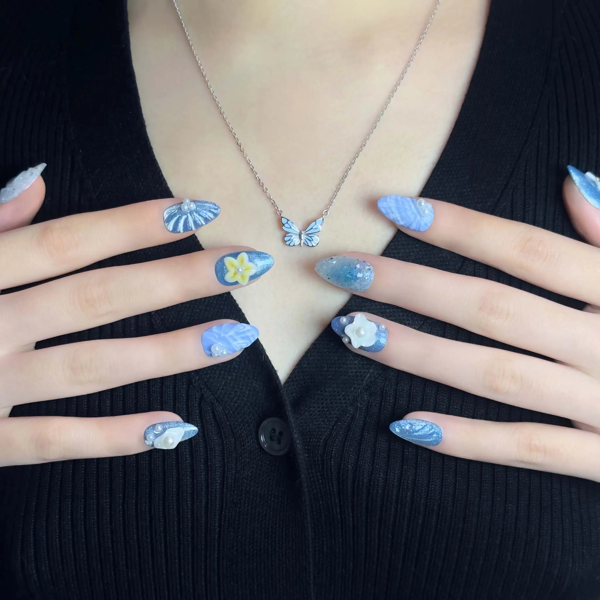 Premium Press On Nails 6BCDD1 - Image 4