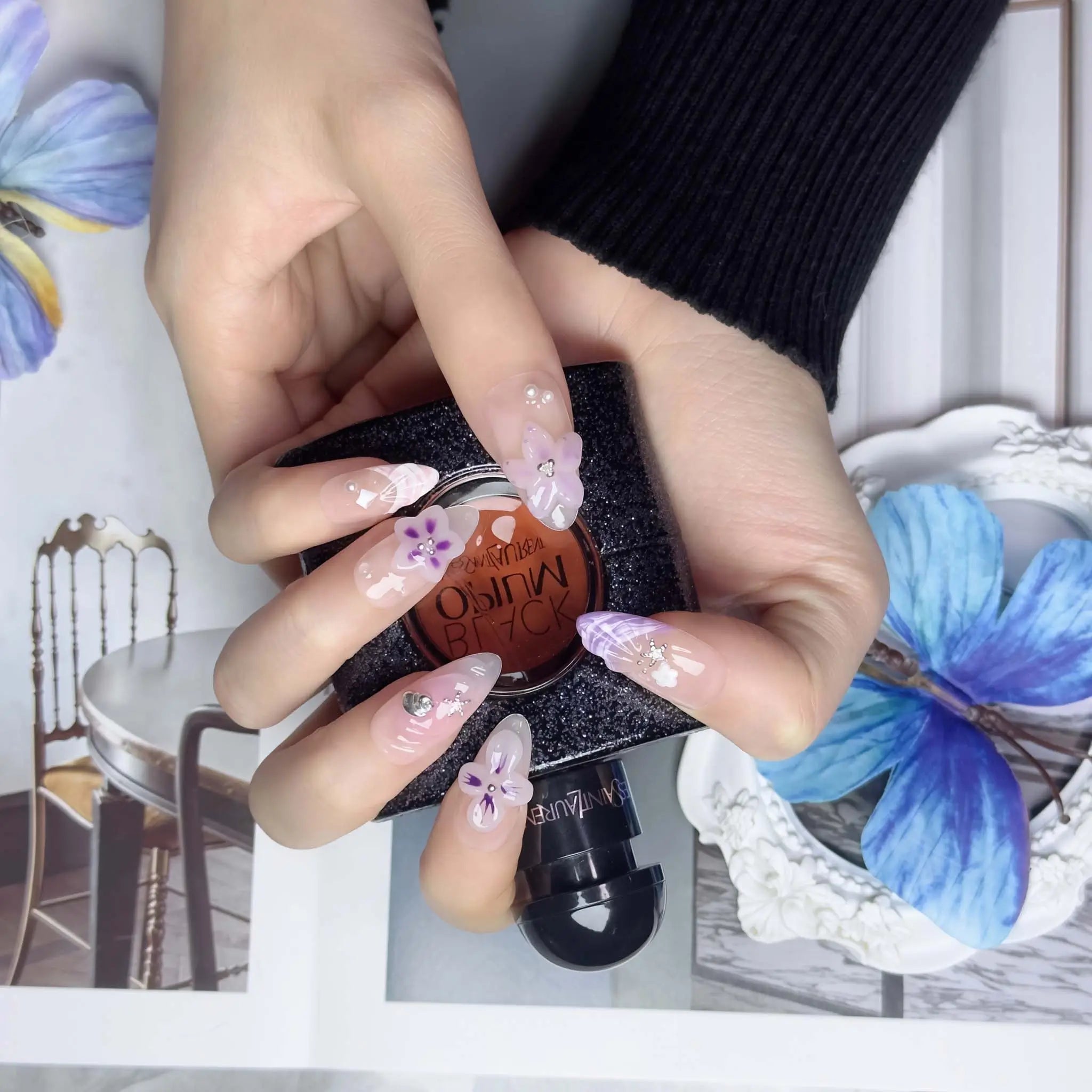 Premium Press On Nails E13044 - Image 3