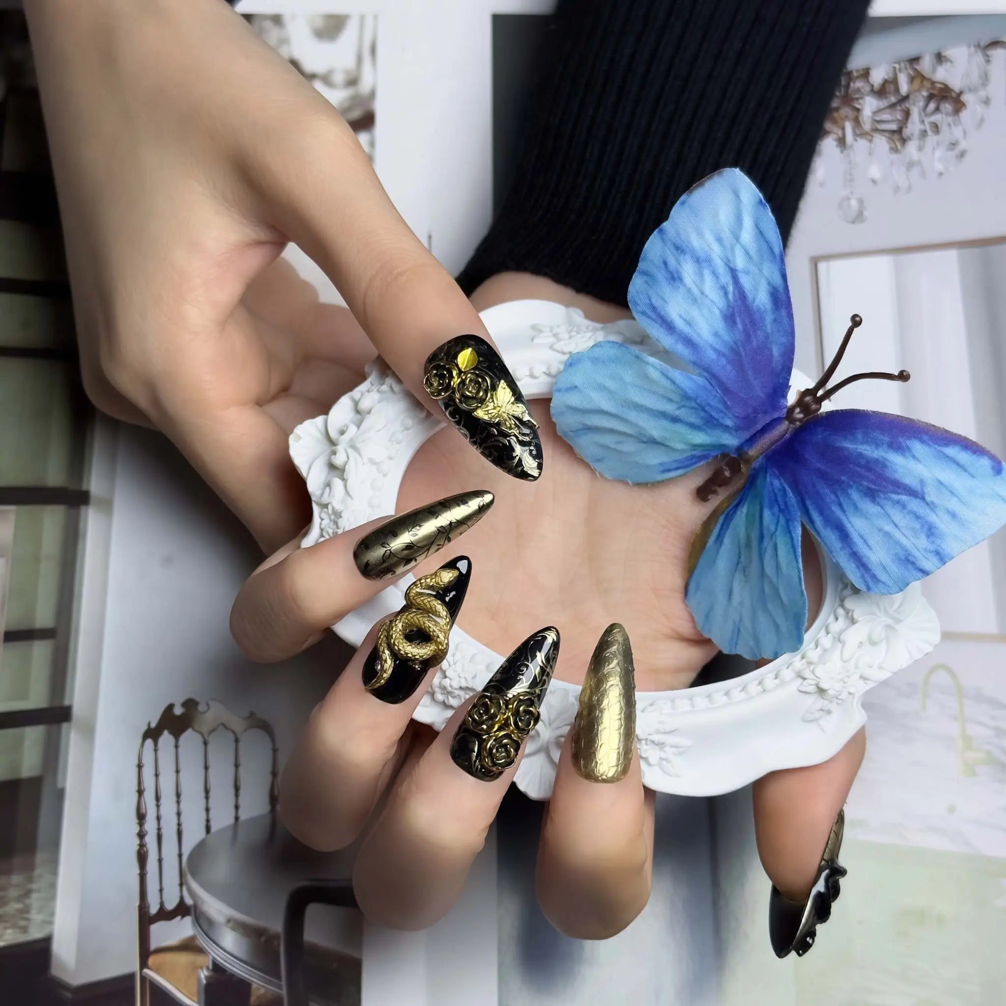 Premium Press On Nails 88503D - Image 3