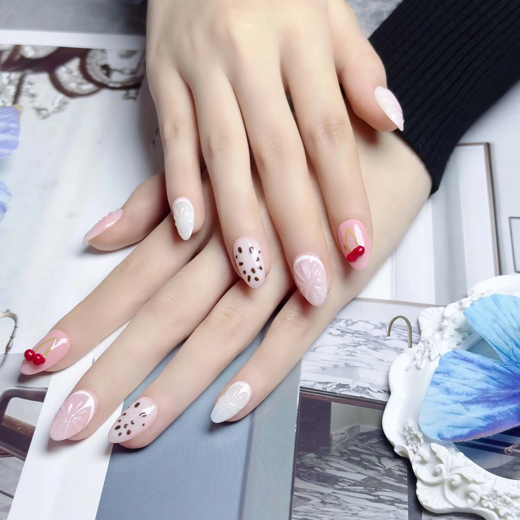 Premium Press On Nails E8AF2F - Image 5