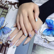 Premium Press On Nails 1B90BA - Image 5