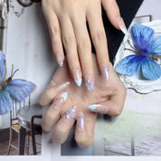 Premium Press On Nails 1B90BA - Image 6