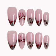Raspberry Ribbon Trinket