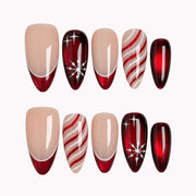 Crimson Peppermint Veil