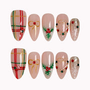 Yuletide Plaid Charm